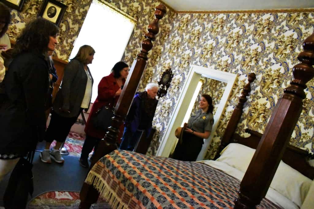 The Lincoln bedrooms are intriguing and to think that we are standing where Lincoln once stood is amazing. 