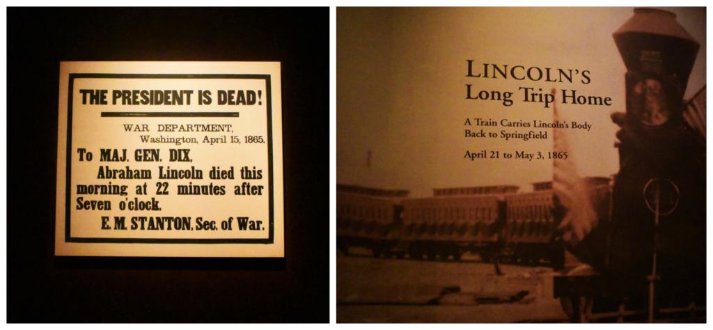 Lincoln's death rippled through the northern states as his body was viewed by thousands of citizens. 
