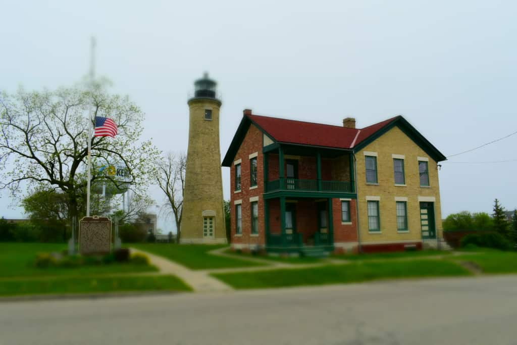 The Southport Light Station is a historic site in Kenosha, Wisconsin.