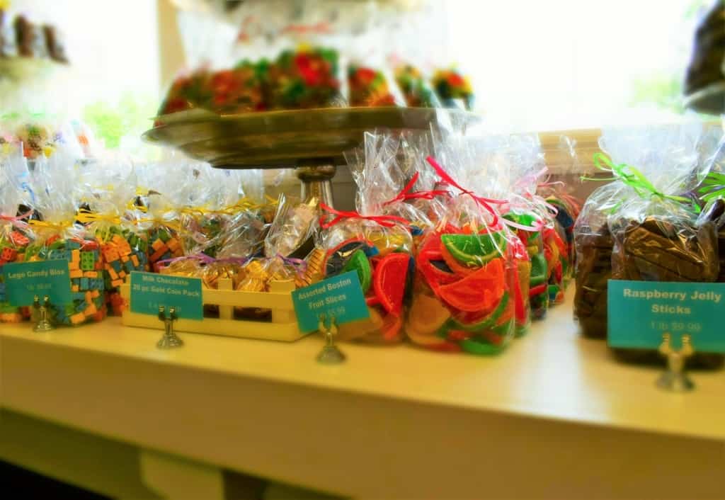 The brightly colored displays speak of sweet success at Betty Jane Candies in Dubuque, Iowa. 