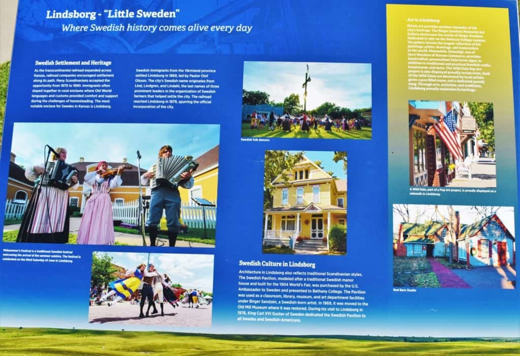 Swedish culture and heritage is still celebrated in Lindsborg, Kansas. 