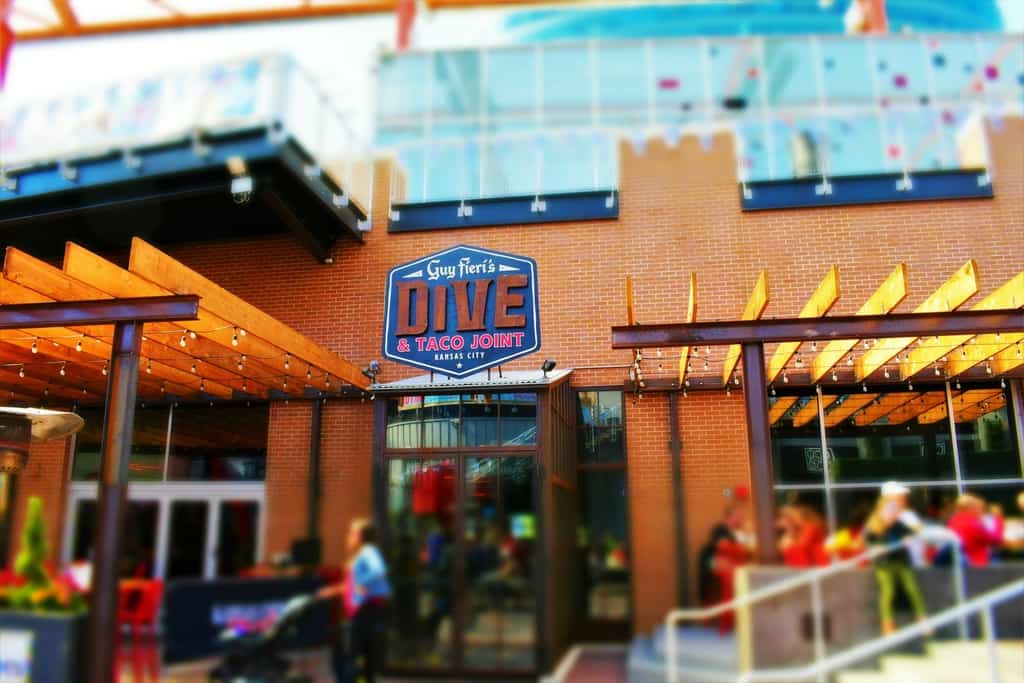Guy Fieri's newest Kansas City restaurant venture is blurring the line between corporate restaurant and local dive hangout.