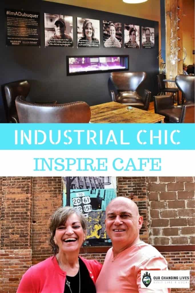 Industrial Chic-Inspire Cafe-Dubuque, Iowa-breakfast-coffee shop-Millwork District