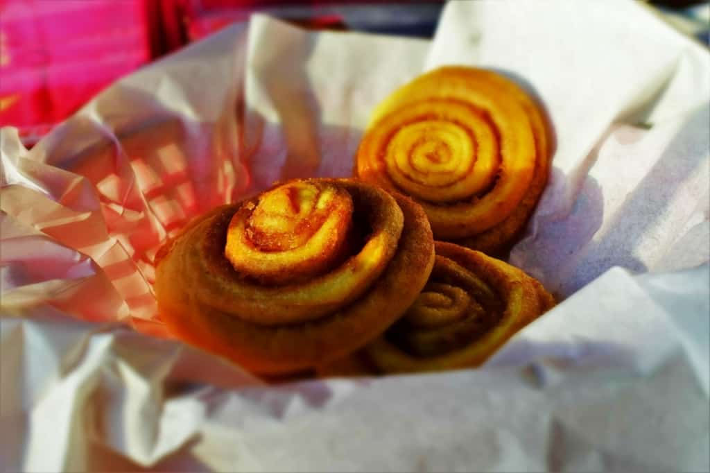 These heavenly cinnamon rolls are the perfect way to start a morning, while learning how Calico County has been displaying their 35 years of Panhandle pride. 