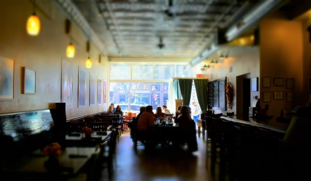A quiet morning turned to lunch time and beckoned us to experience the Grand cafe in downtown Jefferson City. 