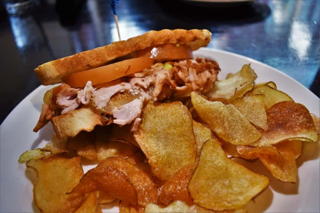 The Southwest Turkey Panini is a delightful blend of flavors in a crispy sandwich.