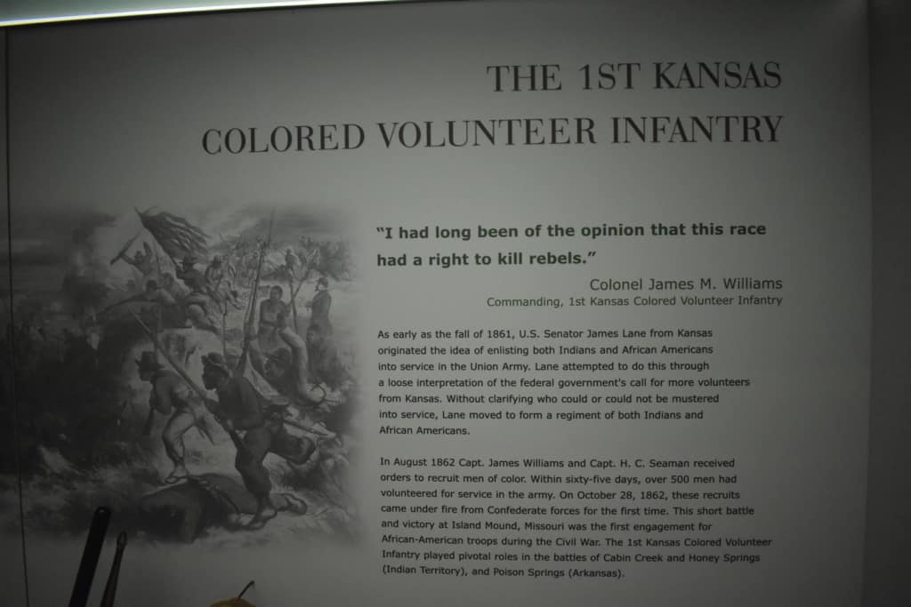 Touching the past included learning interesting facts about skirmishes we never realized happened during the Civil War.