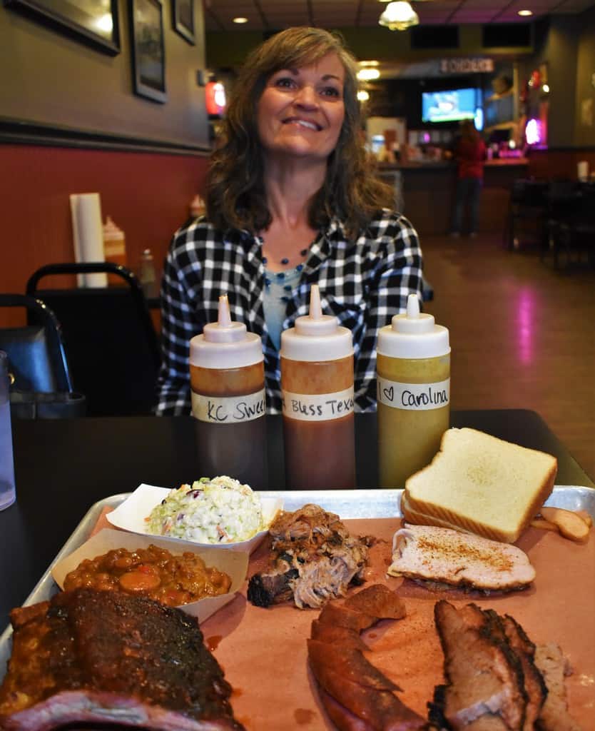 With a choice of sauces, the flavor combinations are almost endless at Sweet Smoke BBQ.