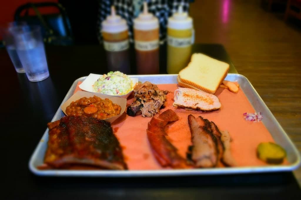 The smoky goodness of Sweet Smoke BBQ made for an appealing meal, before heading home. 
