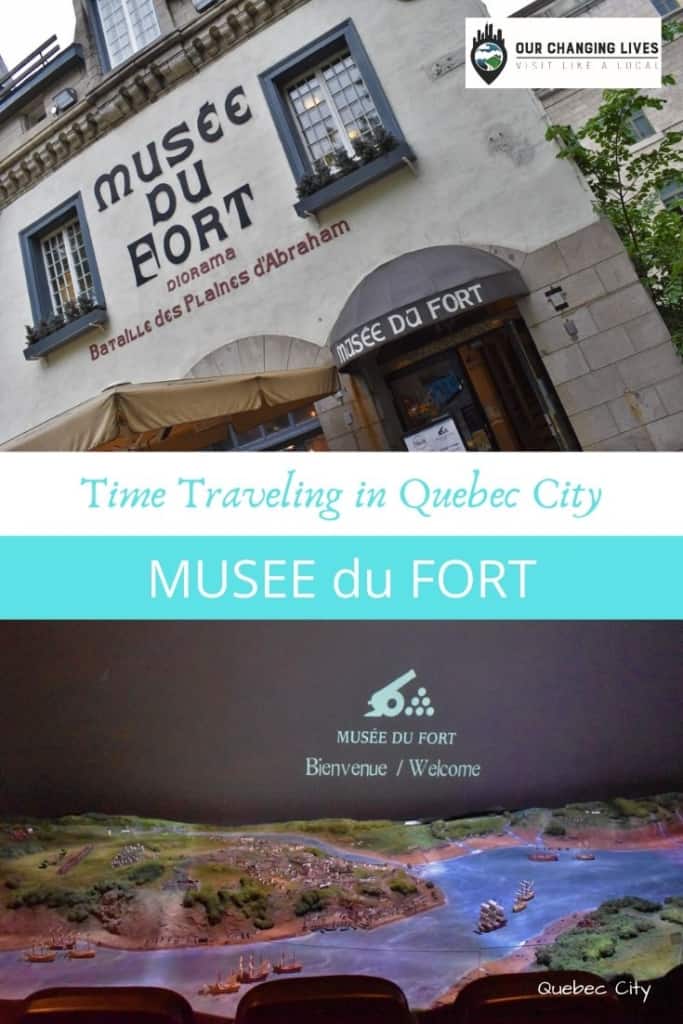 Time traveling in Quebec City-Musee Du Fort-Plains of Abraham-battles-Seven Years' war-French-British-French and Indian War