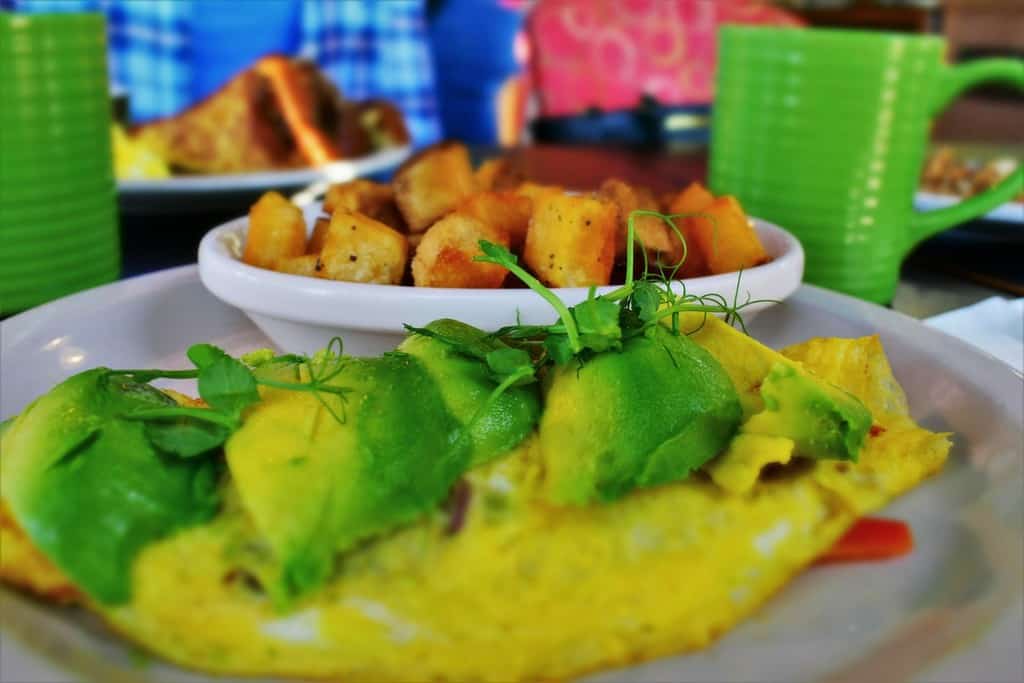 this well-balanced meal had us going green for breakfast at Girasol Cafe & Bakery.