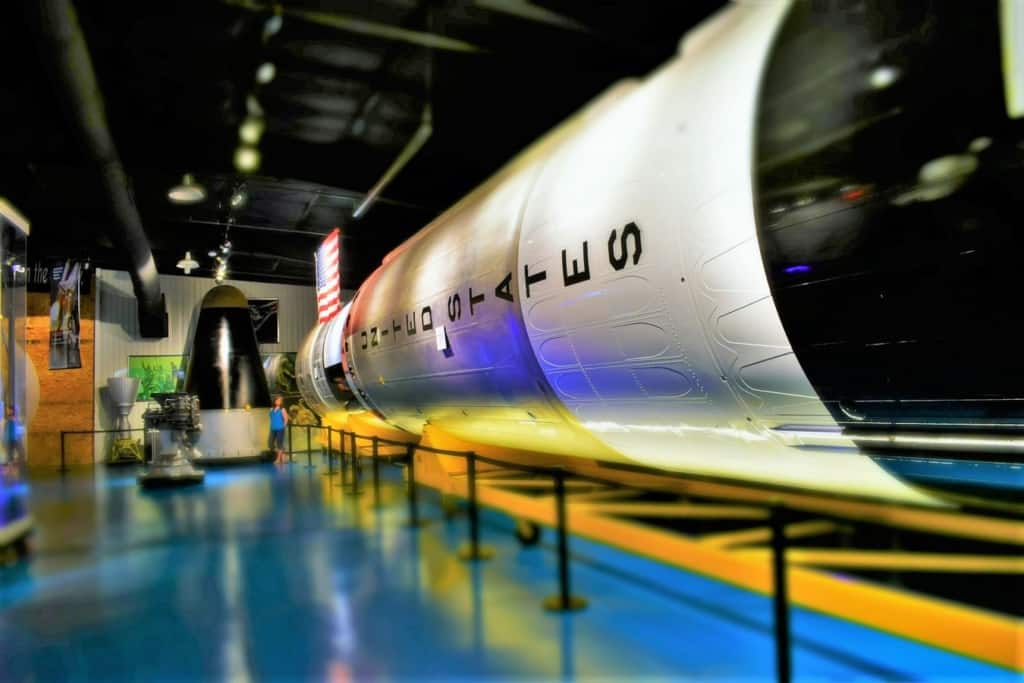 A Titan rocket is one of six reasons to visit the Stafford Air & Space Museum.