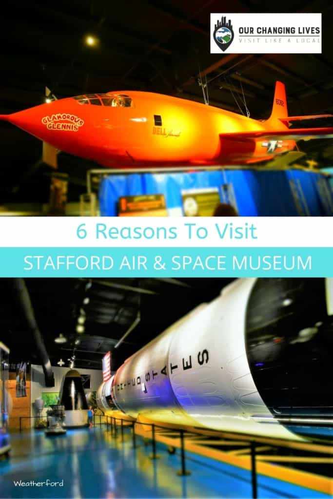 Stafford Air & Space Museum-astronaut-rockets-airplanes-space race-space travel-Apollo-Weatherford Oklahoma-attraction