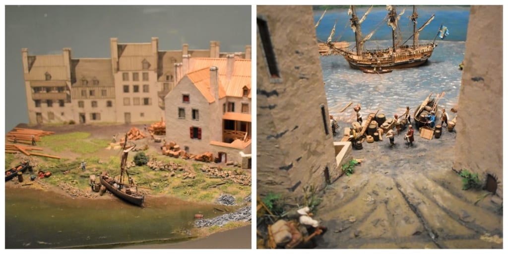 The exhibits at the Museum of Civilization are capturing history through the use of dioramas.