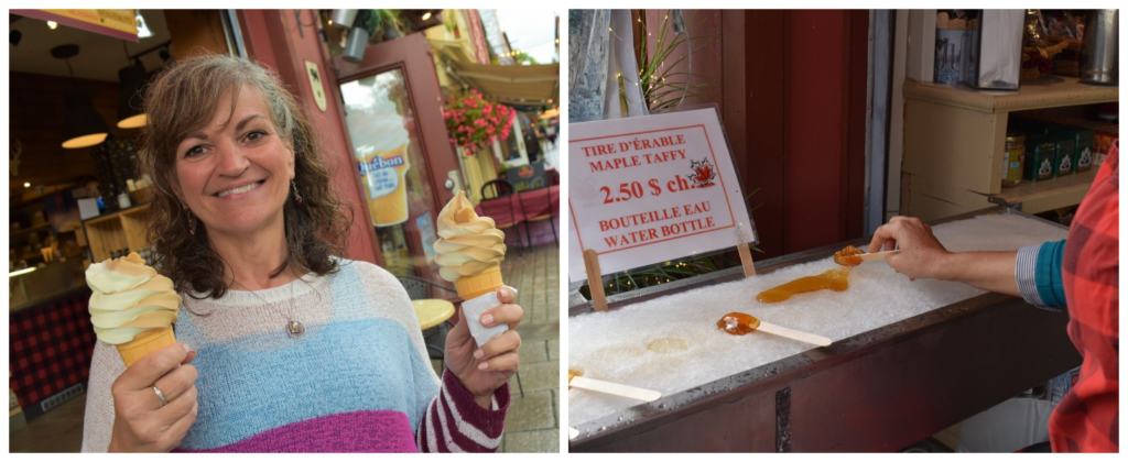 What would life be without a few sweet treats, such as maple flavored ice cream?