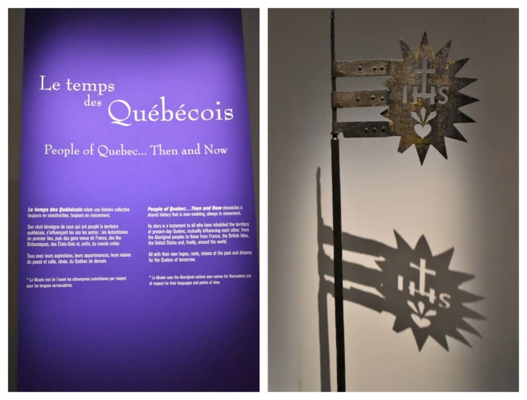 Artifacts from Quebec City's history are one way that they are capturing history at the Museum of Civilization.