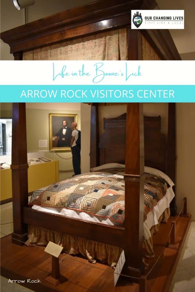Life in the Boone's Lick-Arrow Rock Visitors center-Missouri State Parks-salt production-salt lick-Missouri River-Daniel Boone-Civil War-Arrow Rock