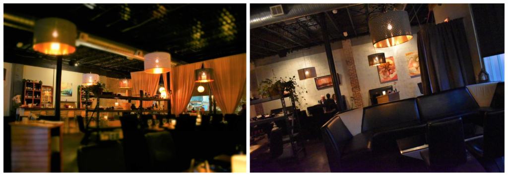 The roomy interior of Affare, in Kansas City, is the perfect place for social distancing and German smorgasbord dining. 