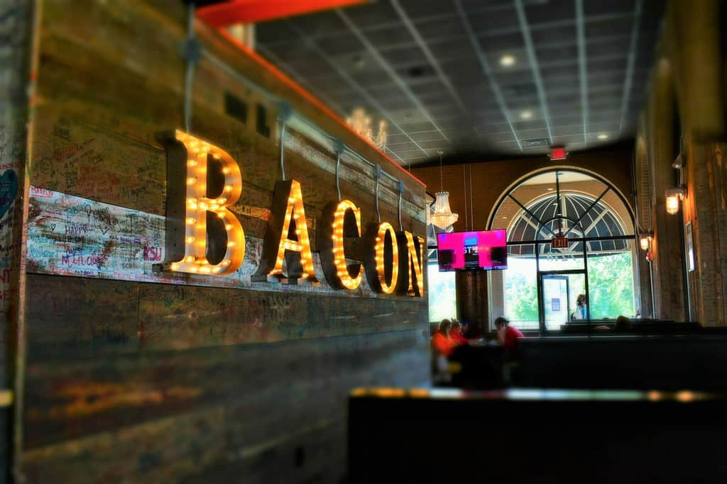 The Shack had us at Bacon, but also providedfunny names and fantastic food.