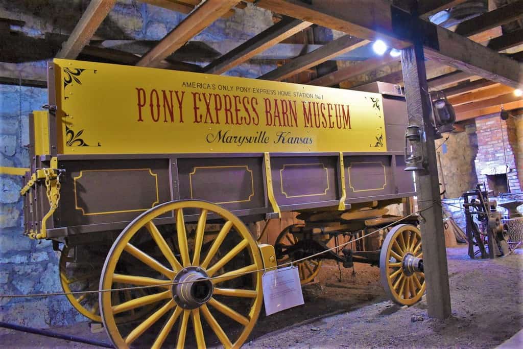 The Pony Express Barn Museum is the oldest remaining structure that served as a way station during the short-lived venture.