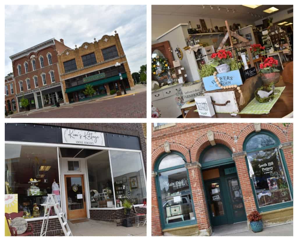 A variety of boutique style shops can be found in downtown Marysville. 