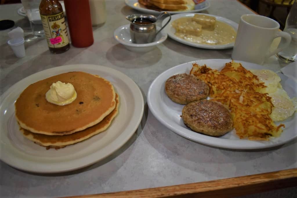 Pheasant Run Pancake House offers some delicious choices for flavoring your pancakes. 