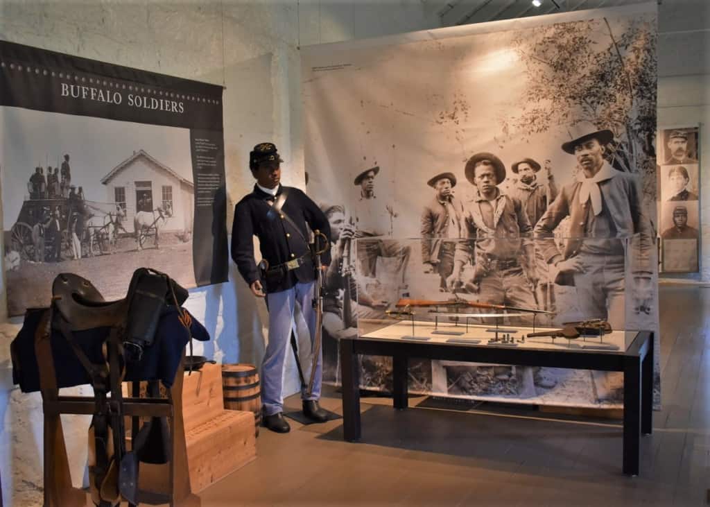 Fort Hays was temporary home to an assignment of Buffalo Soldiers. 