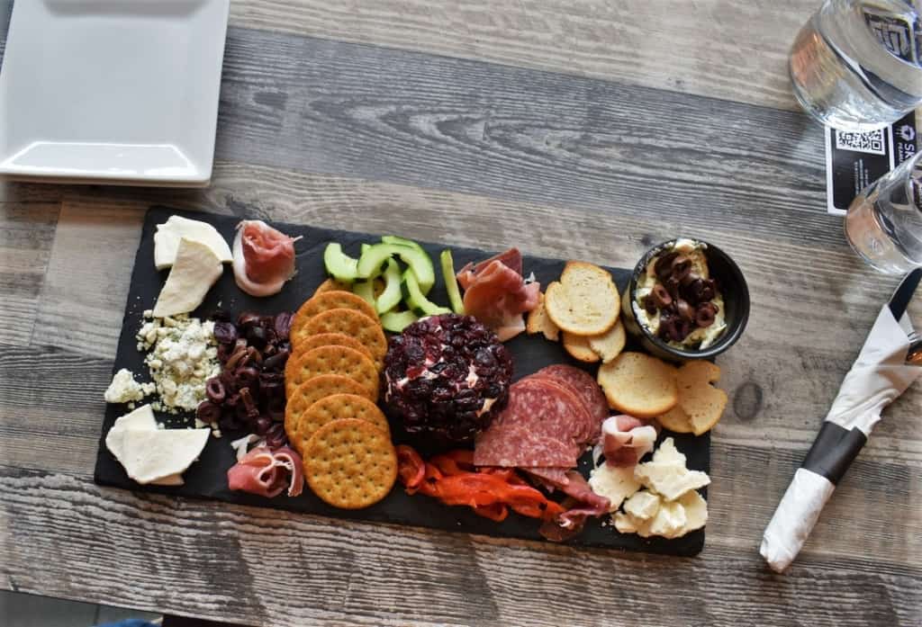 The Brew Boards are an assortment of charcuterie boards that feature a nice variety of tastes. 