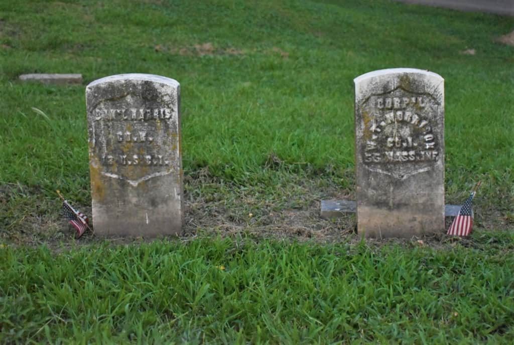 Two gravestones hold some of the hidden history that makes Hannibal an interesting destination. 