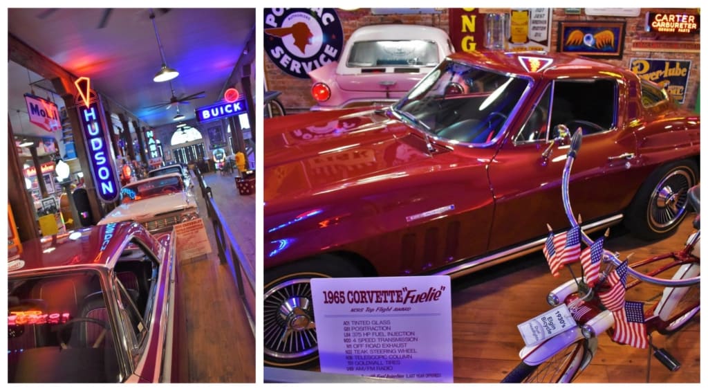 A rare 1965 Corvette Fuelie is on display at Karlock's Kars. 