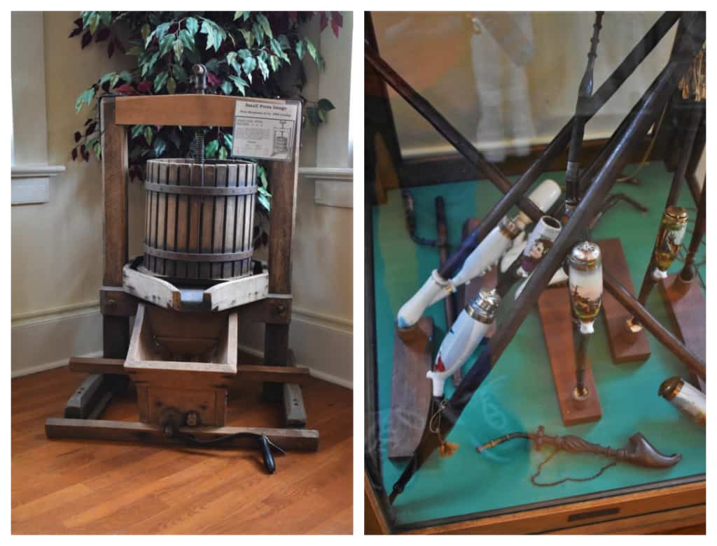 The Hermann Heritage Museum holds a collection of German culture artifacts that help tell the story of the people who founded Hermann. 