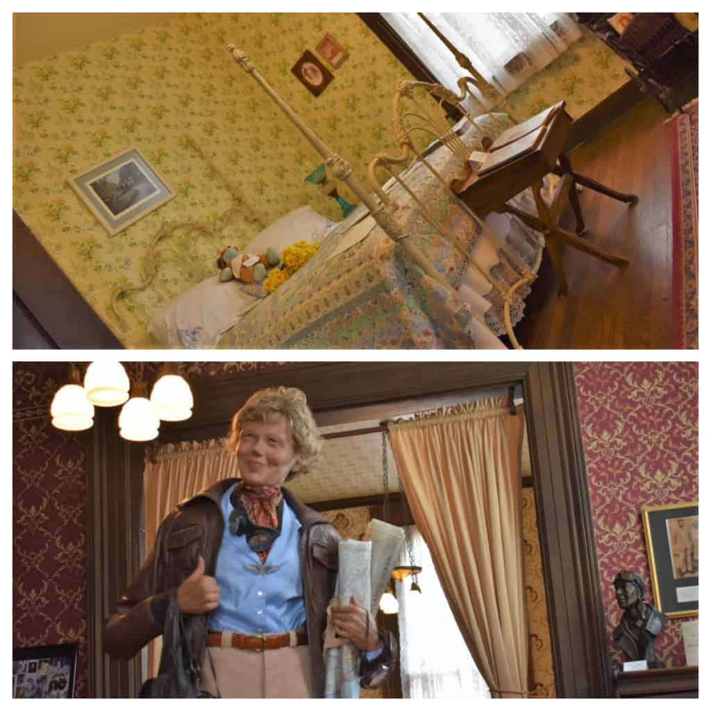 Amelia Earhart is the most famous celebrity to have called Atchison home. 