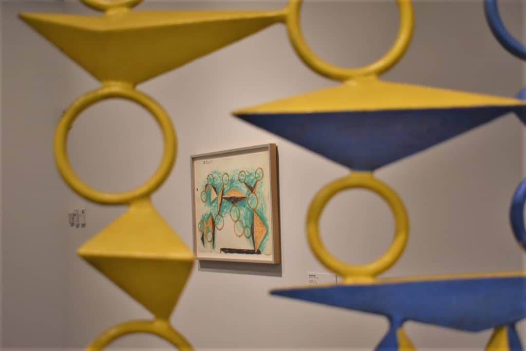 Modern artwork can be found in the various galleries at the Kemper Museum. 