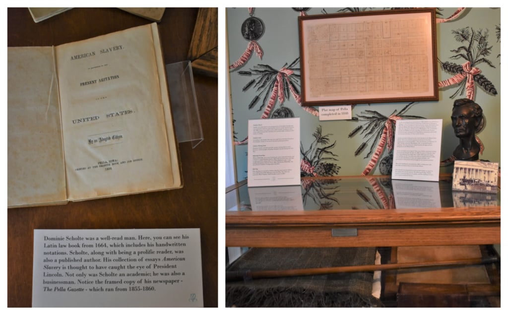 In the Scholte House Museum, you will see one of the pamphlets written by Hendrik. 