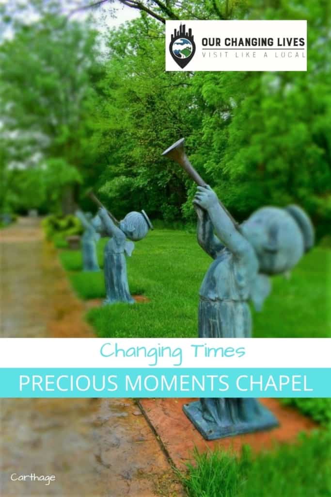 Changing Times-Precious Moments Chapel-Sam Butcher-art-Carthage, Missouri-Route 66