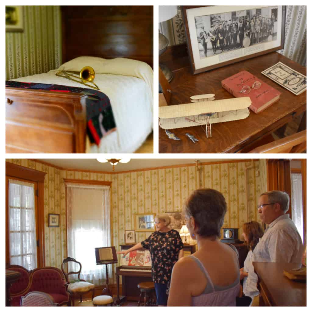 Tours of Meredith Willson's Boyhood Home included insight into his family life. 