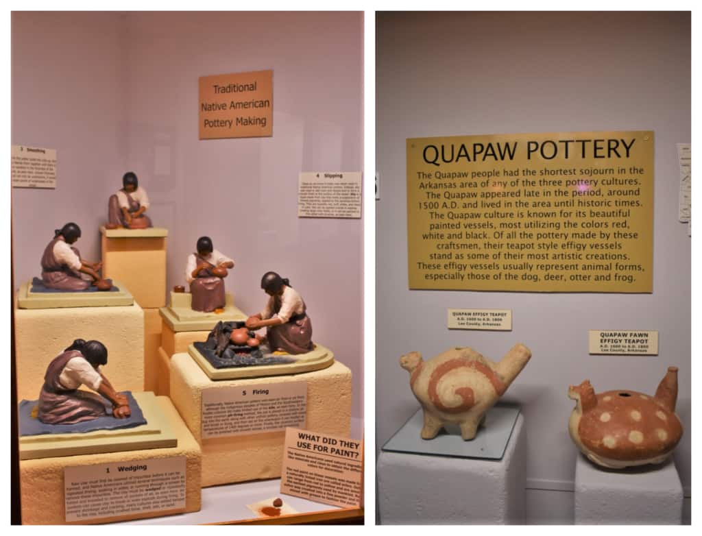 Pottery making was a huge artform for the Native American people. 