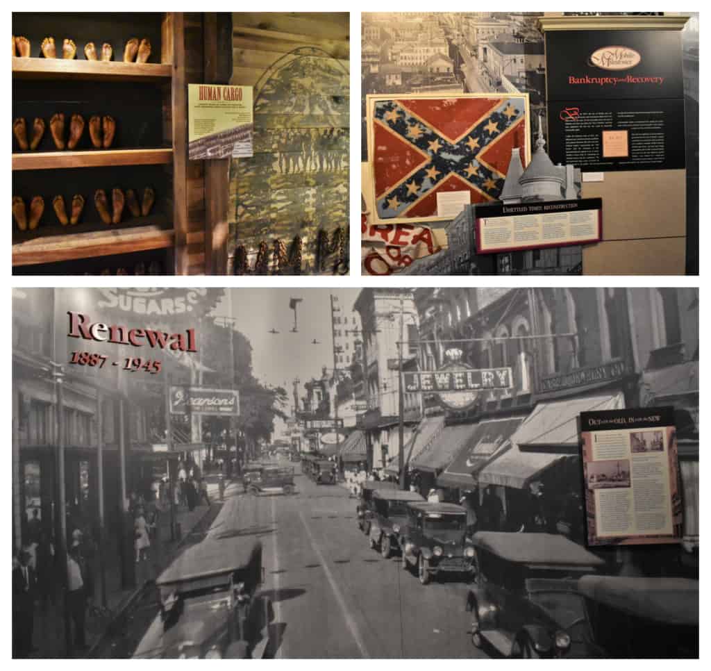 The History museum of Mobile tells the story of a city that has seen many changes in its 300 year lifespan. 