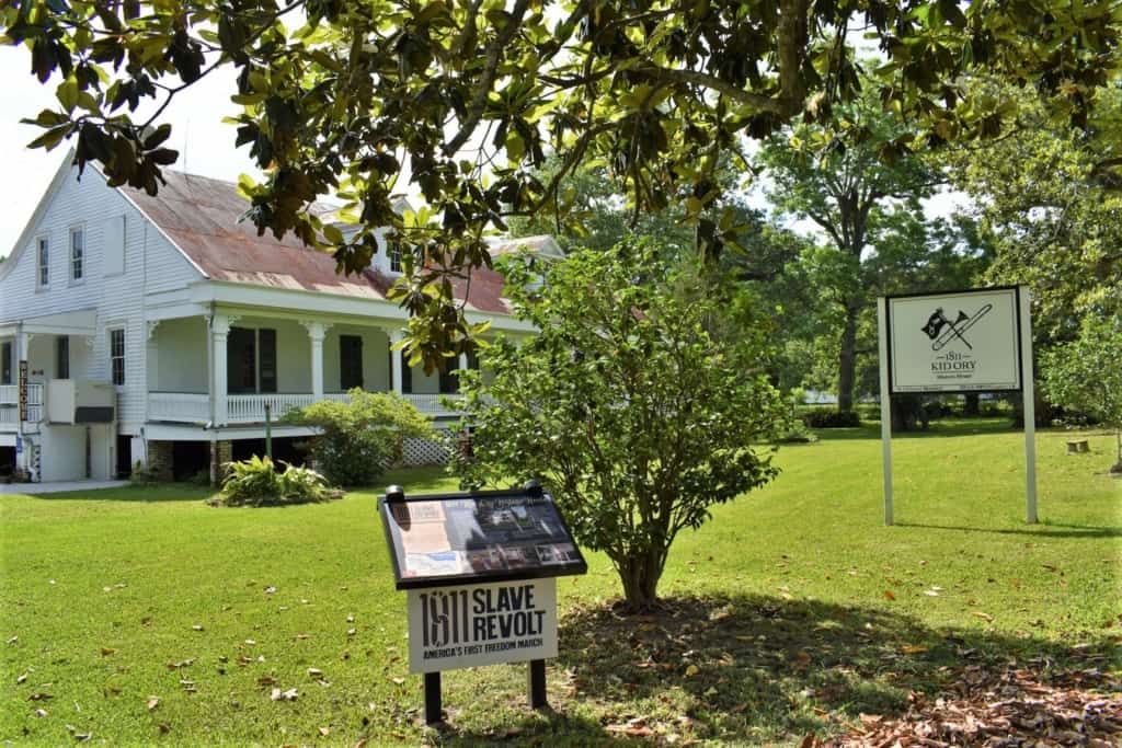 The 1811 Kid Ory House is home to a pair of museums focused on life in the Louisiana River Parishes.
