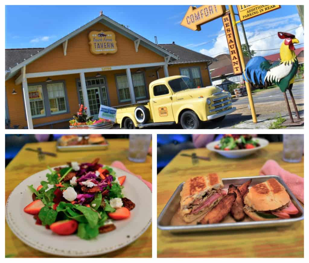 The collection of flavors of this region include some eclectic bites at Truck Farm Tavern. 