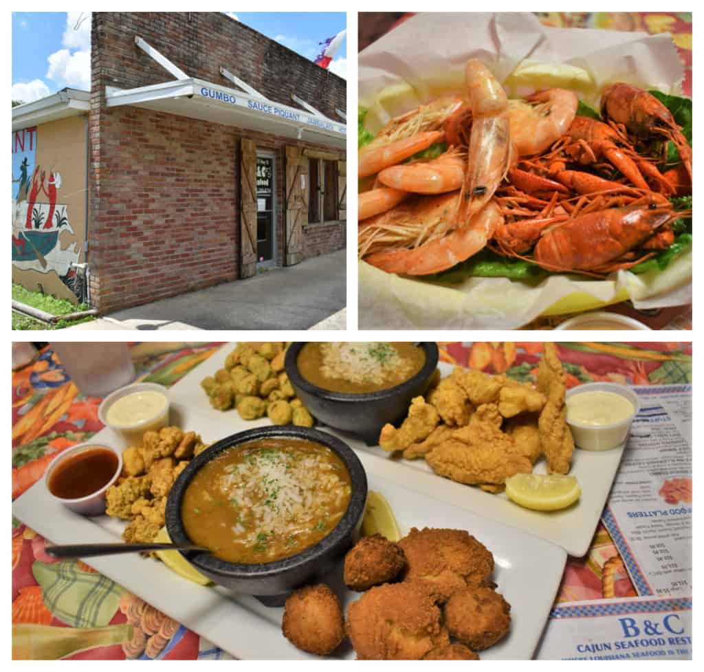 B&C Cajun Restaurant has a collection of flavors that highlight the various ingredients that are commonly found in the River Parishes. 