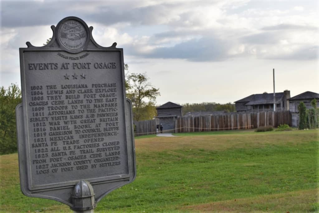 Fort Osage served a vital role during the early days after the Louisiana Purchase. 