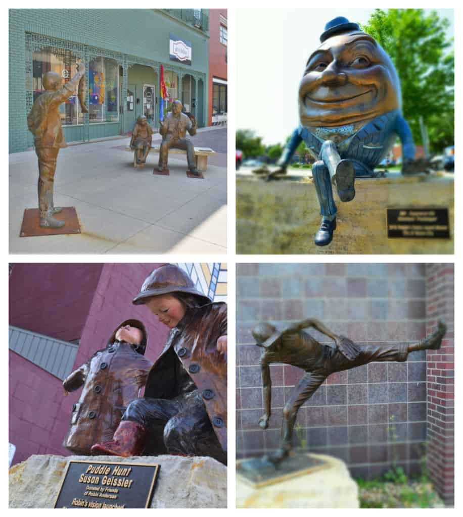 Sculptures on Parade is another way to take in art while visiting Mason City. 