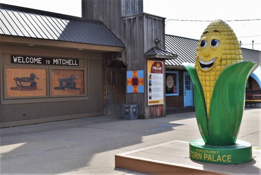 Mitchell, South Dakota embraces their corn palace and the notoriety it brings. 