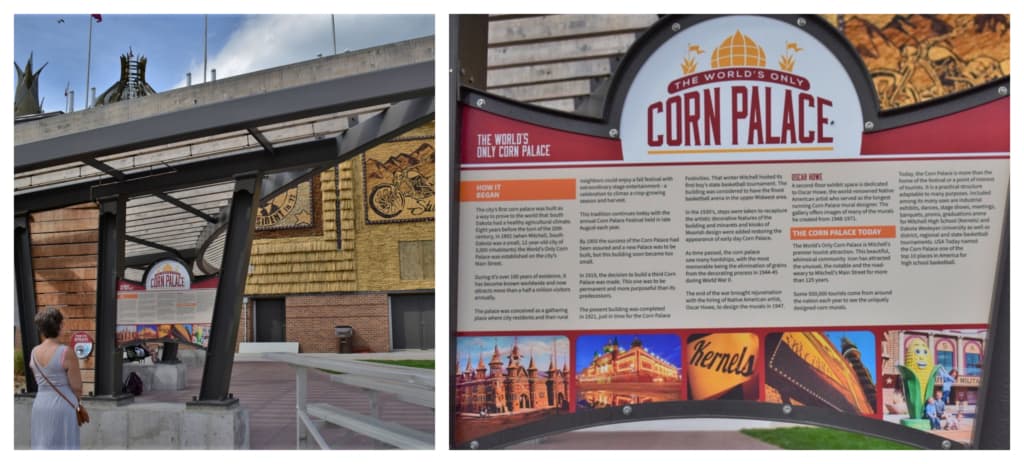 We found some history about the Mitchell Corn Palace. 