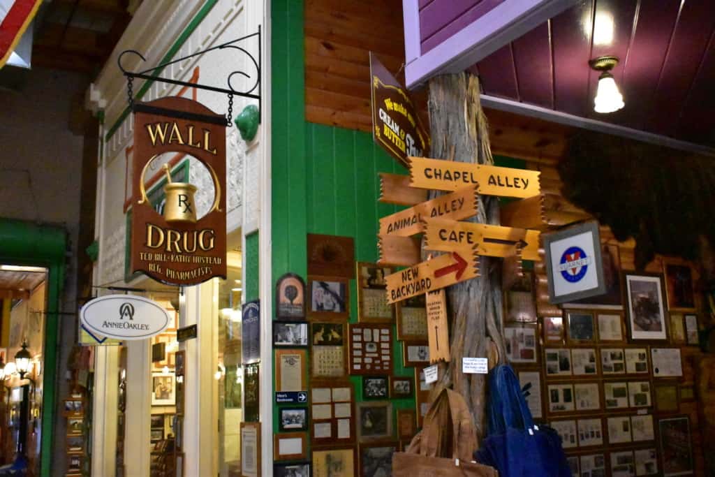 With their corner of the market, Wall Drug has built a mega-shopping experience. 