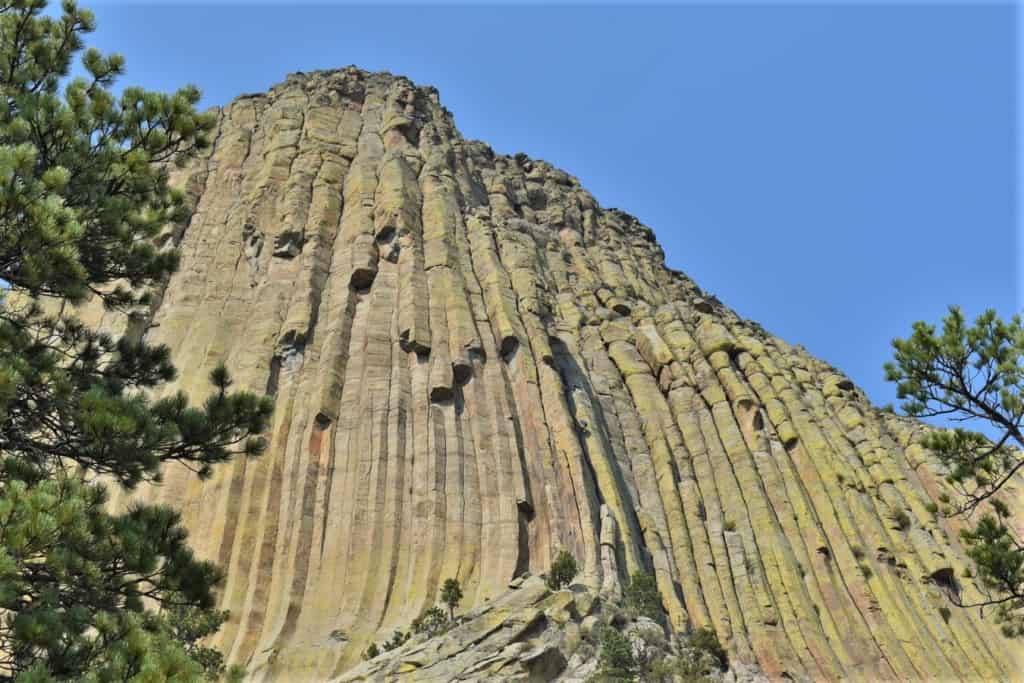Each side of Devils Tower has its own features and distinct look. 