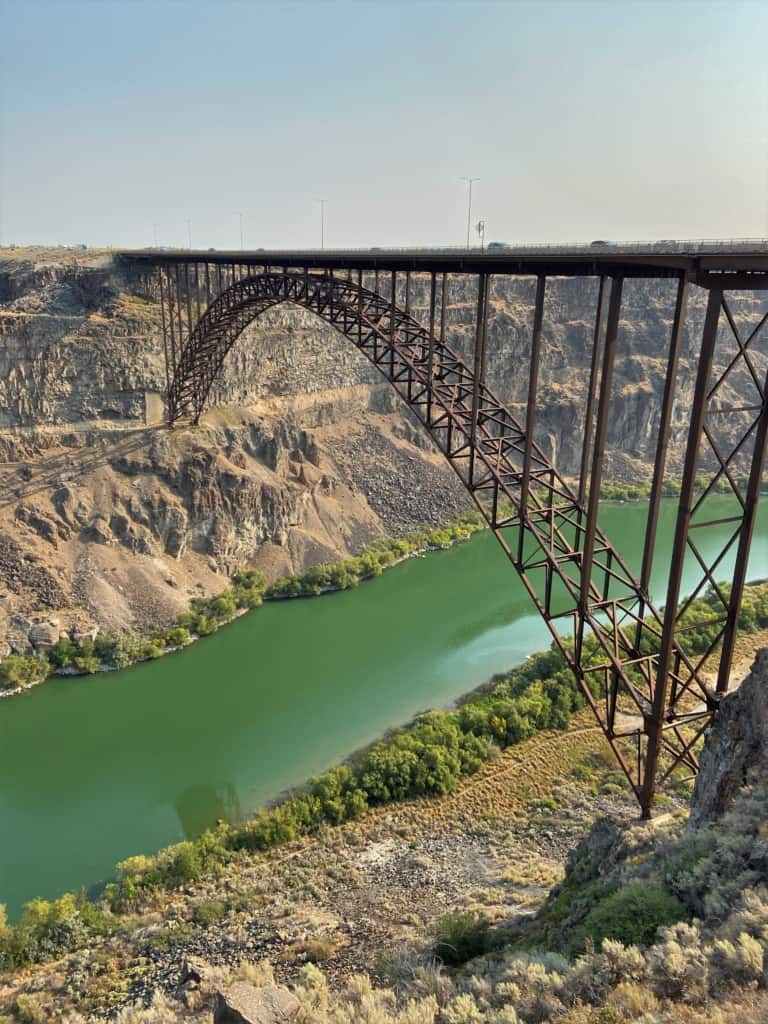 This large span is often used by base jumpers looking for some daredevil moments near Shoshone falls. 