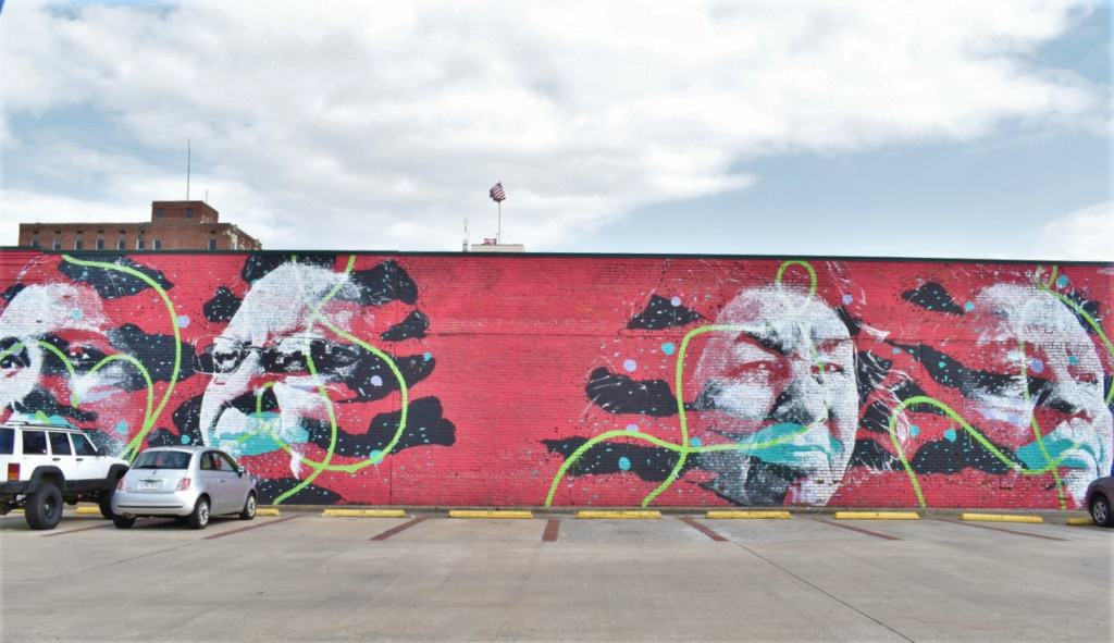 Honoring Cherokee women makes this mural one of our favorites. 
