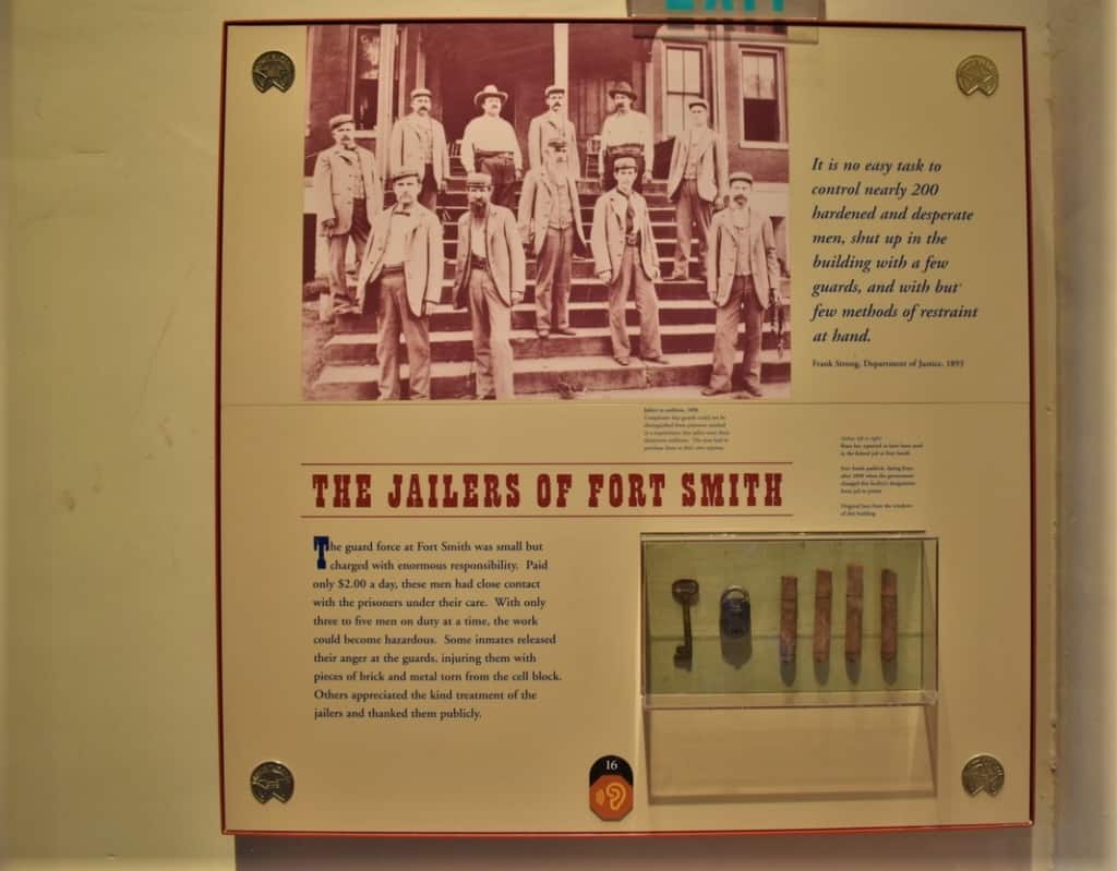 The Fort Smith jailers faced staggering numbers of prisoners. 